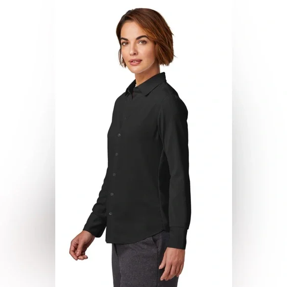 Brooks Brothers Black Long Sleeve Button Down Shirt - Picture 1 of 10